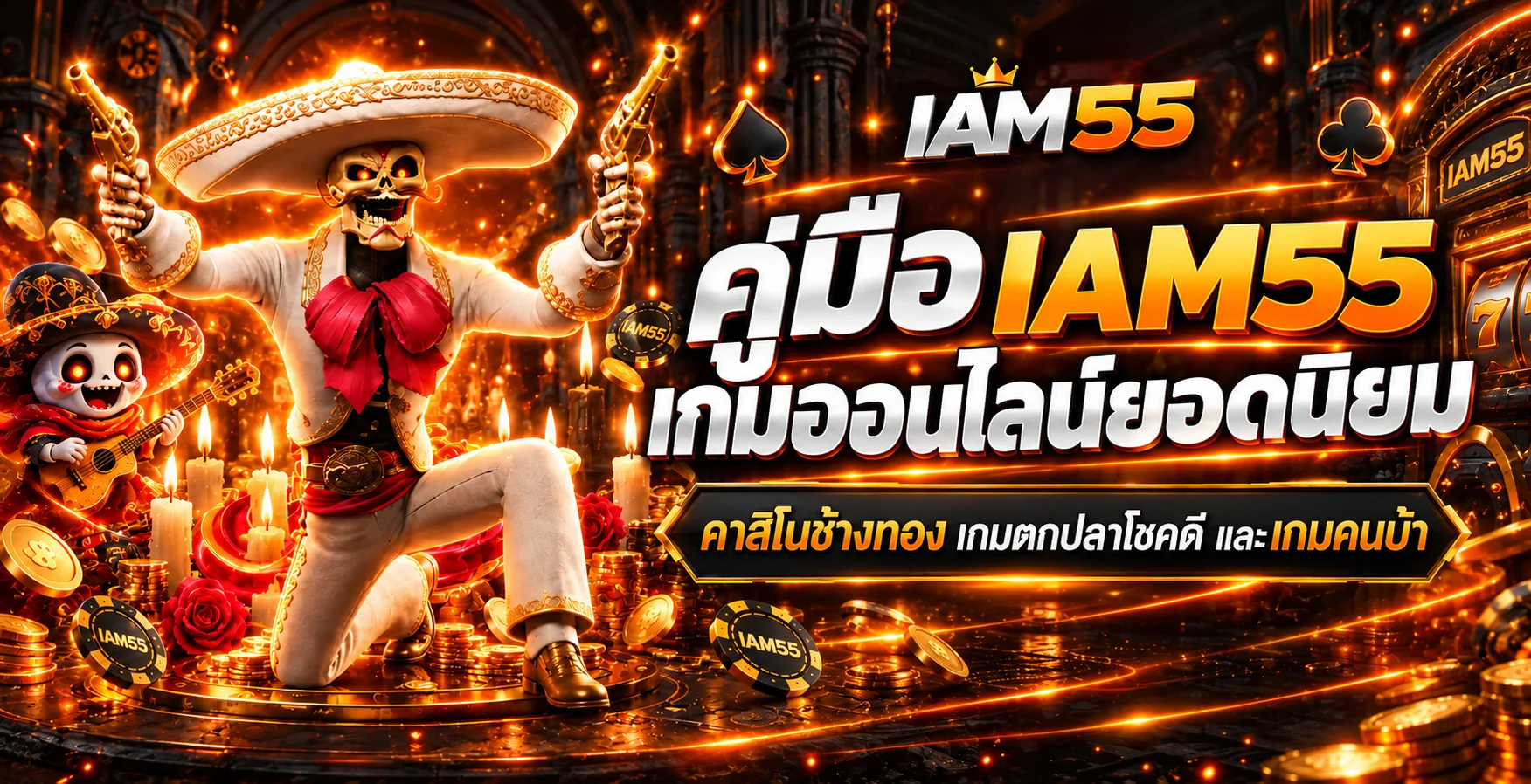 IAM55 คู่มือสำหรับผู้เริ่มต้น ทางเข้า สมัคร และเลือกเกม